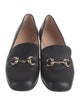 Gucci Horsebit Accent Leather Loafers