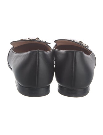 Gucci Horsebit Accent Leather Loafers