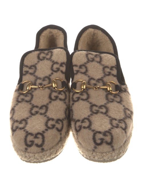Gucci GG Logo Wool Espadrilles