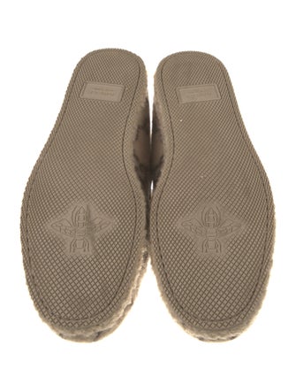 Gucci GG Logo Wool Espadrilles