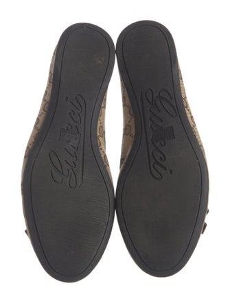 Gucci GG Canvas Canvas Ballet Flats