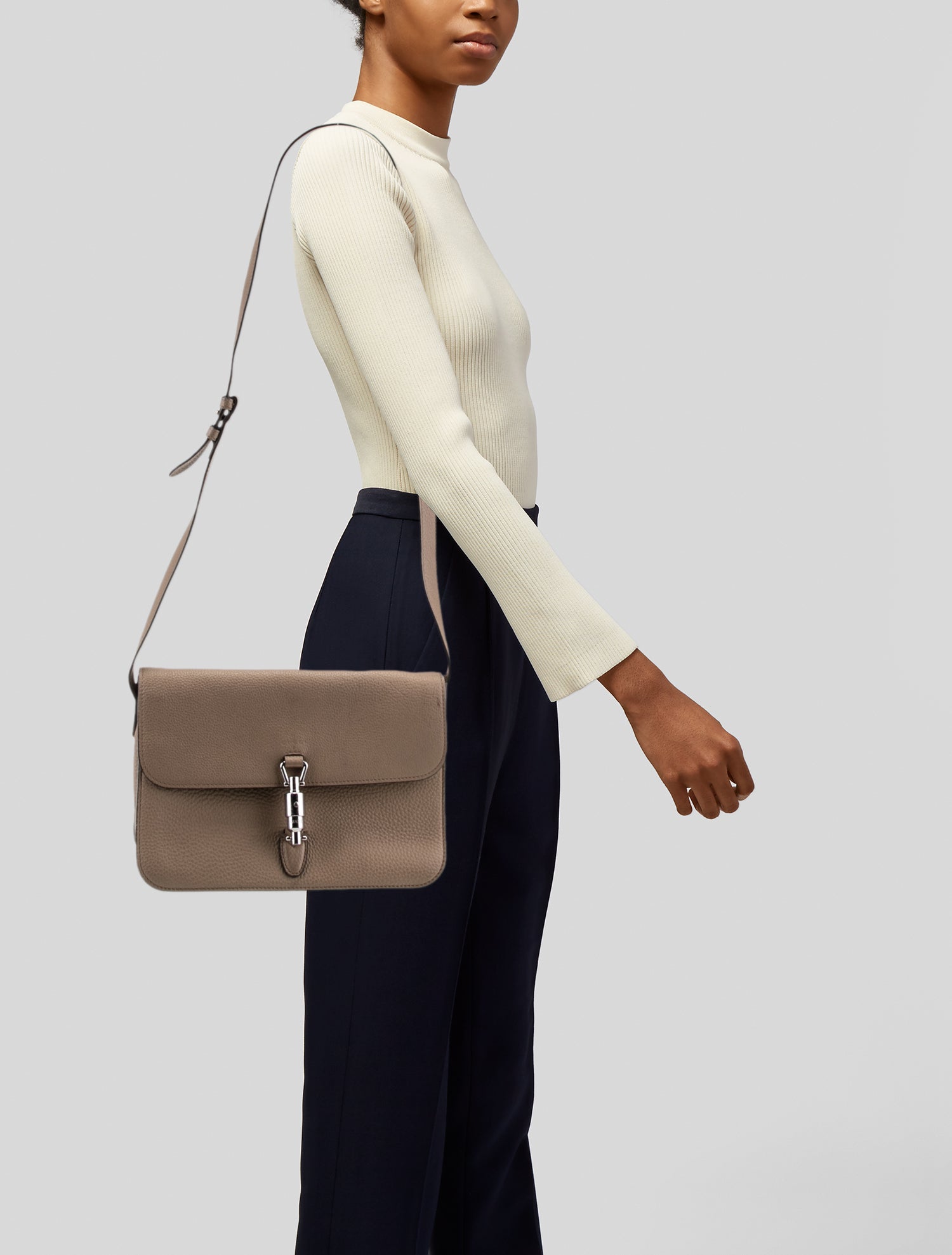 Gucci Piston Lock Soft Jackie