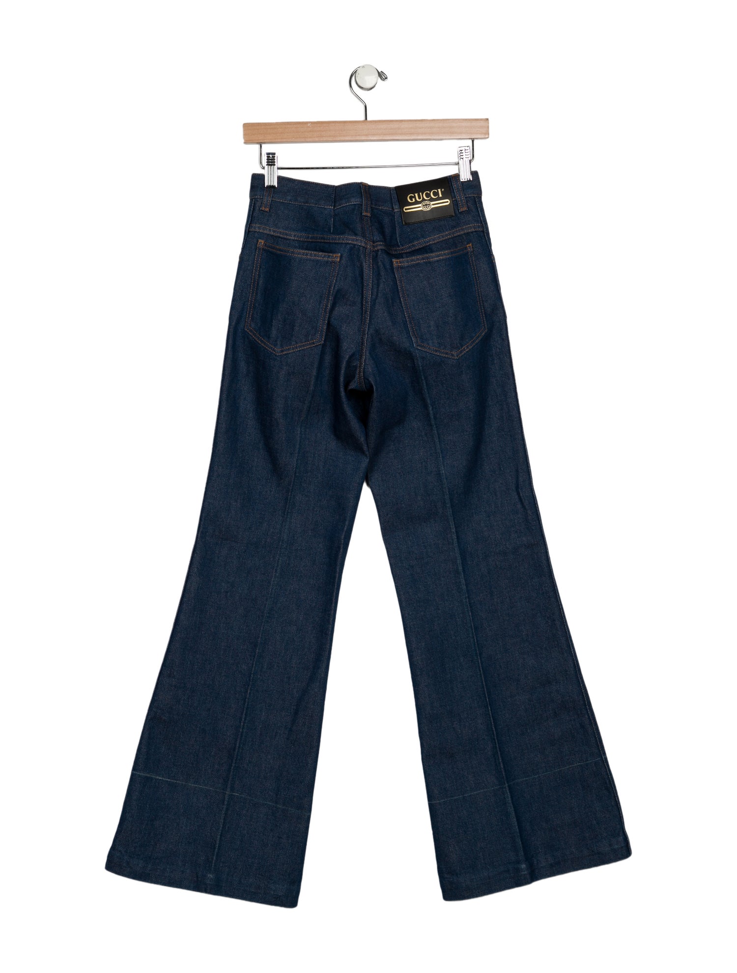 Gucci Mid-Rise Wide Leg Jeans