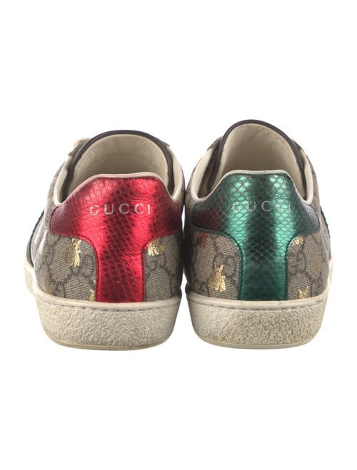 Gucci GG Supreme Embroidered Accent Sneakers