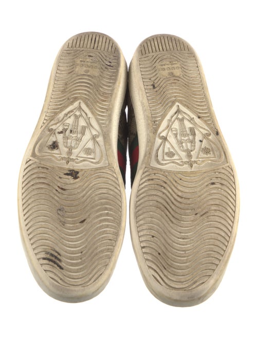 Gucci GG Supreme Embroidered Accent Sneakers