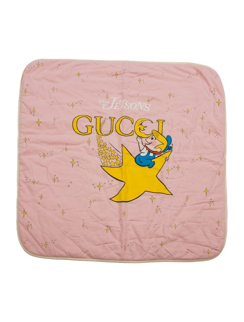 Gucci x The Jetsons Cotton Baby Blanket