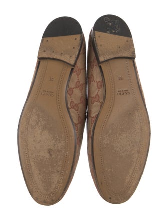 Gucci GG Canvas Canvas Loafers