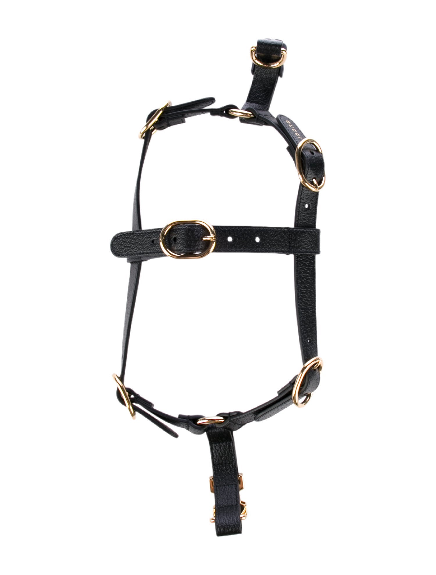 Gucci Leather Dog Harness