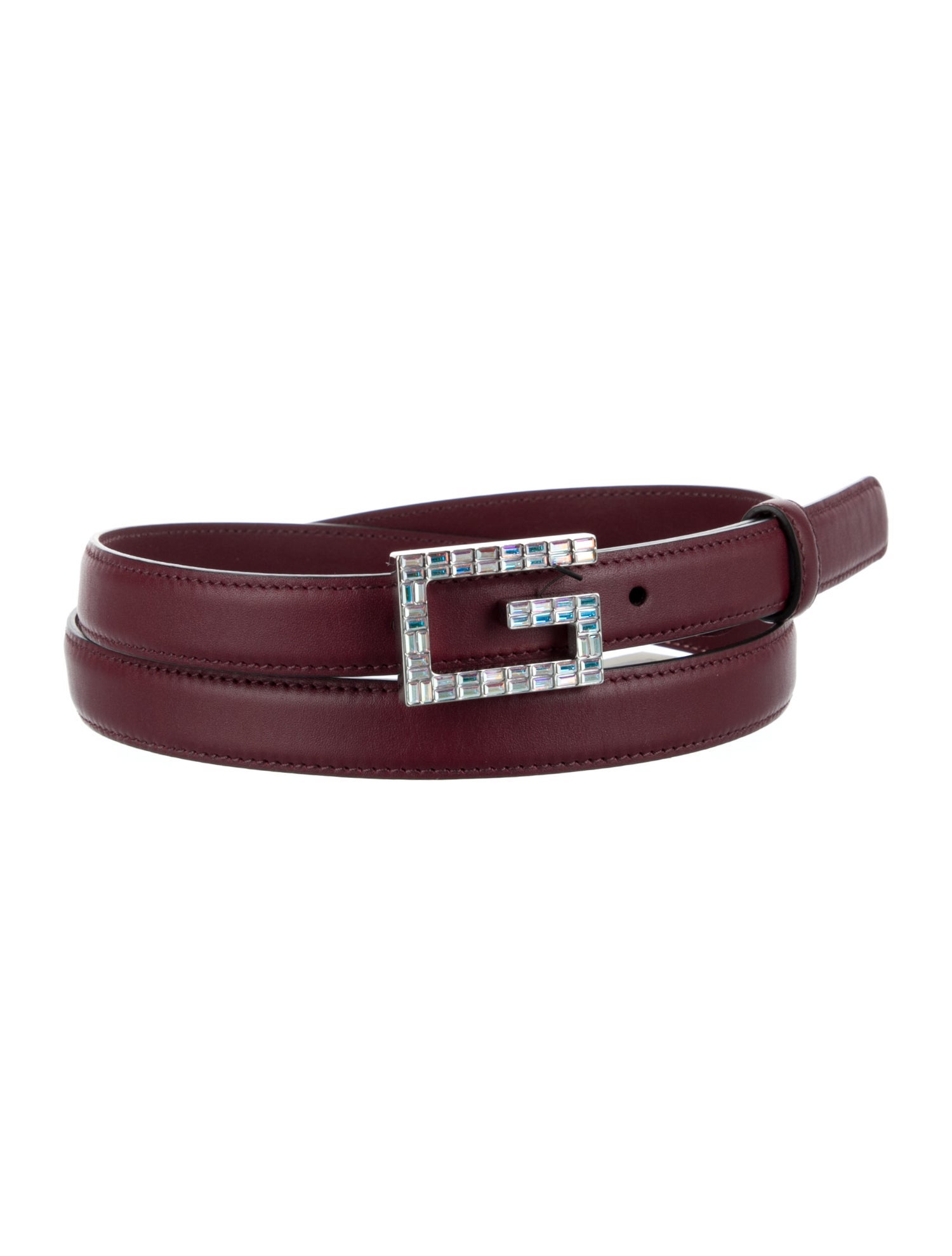Gucci Skinny Leather Belt