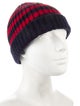 Gucci Bee Accent Stripe Beanie Hat