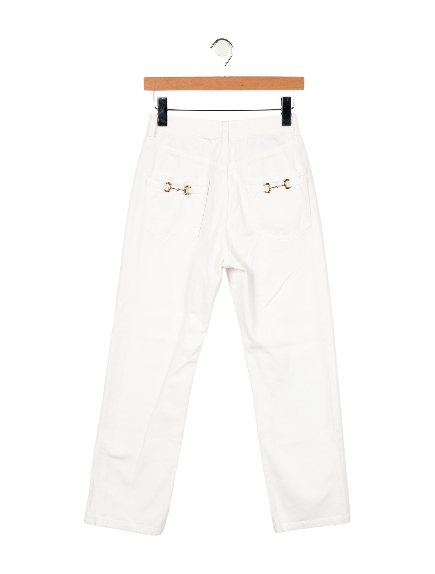 Gucci High-Rise Straight Leg Jeans