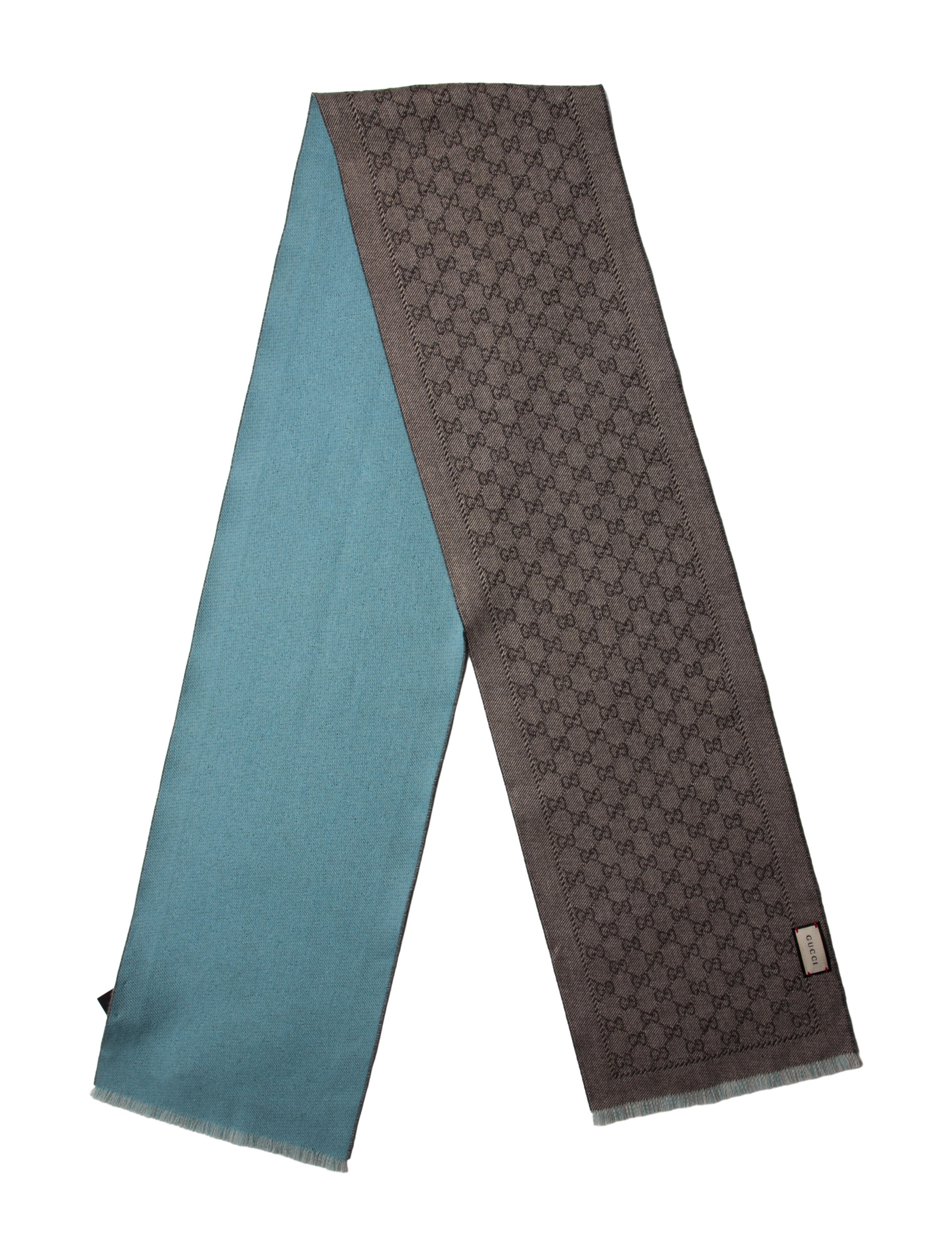 Gucci Wool GG Logo Scarf