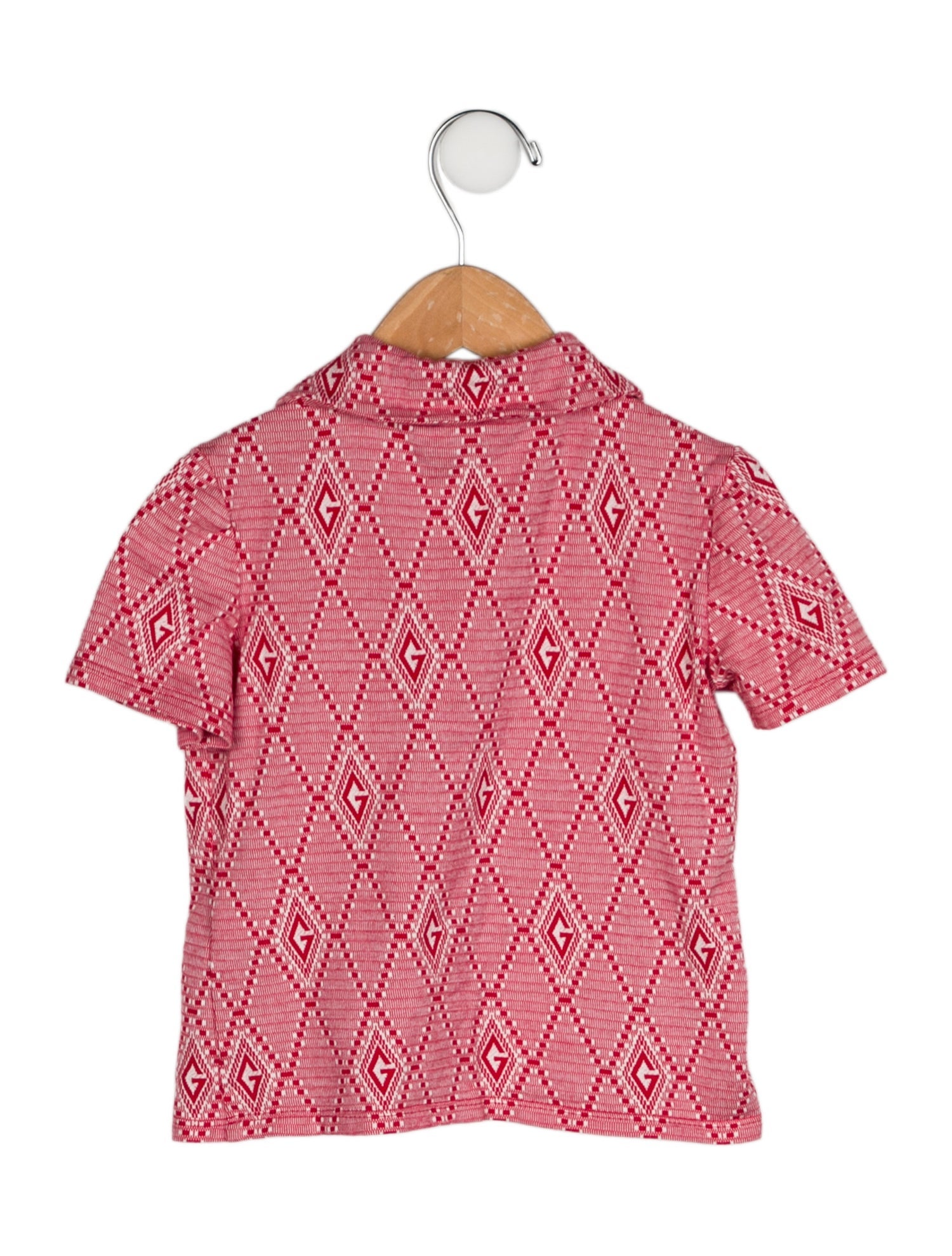 Gucci Boys' Diamond G Polo Shirt
