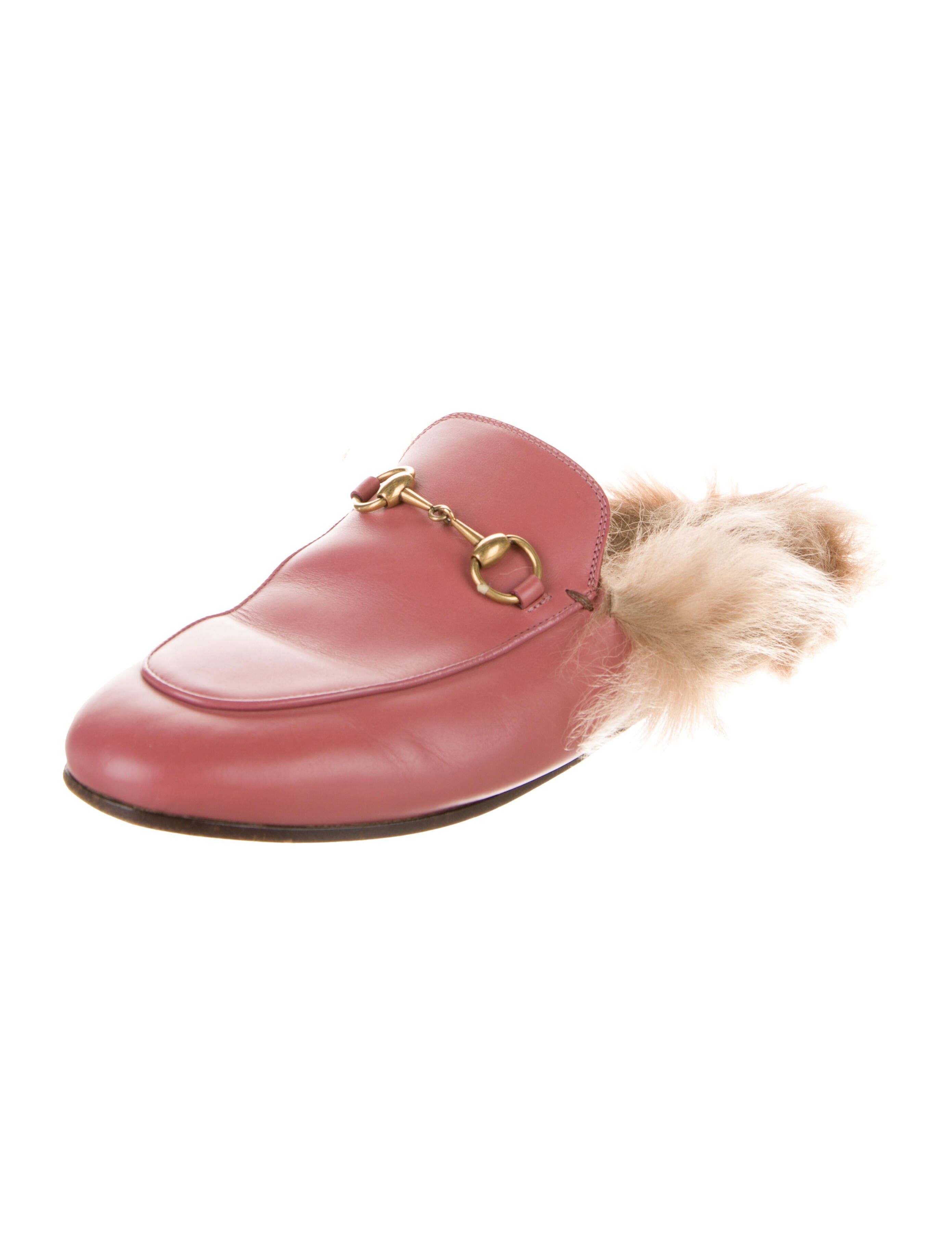 Gucci Horsebit Accent Leather Mules