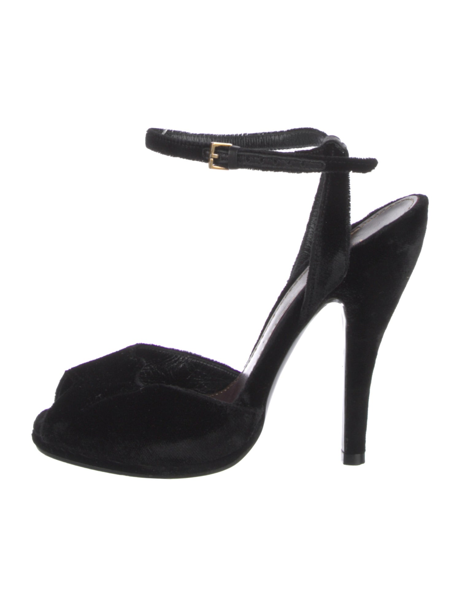 Gucci Velvet D'Orsay Pumps