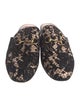 Gucci Horsebit Accent Lace Mules