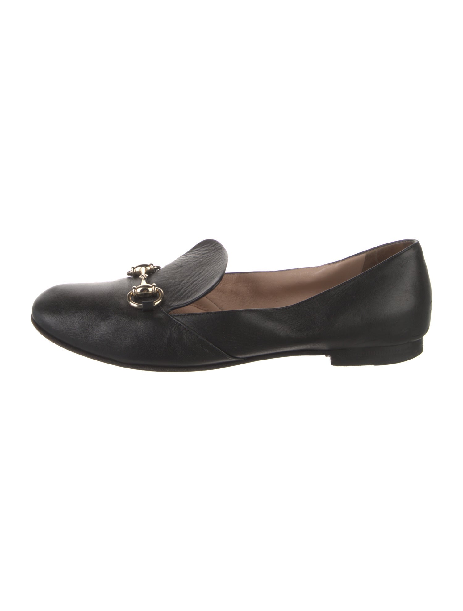 Gucci Horsebit Accent Leather Loafers