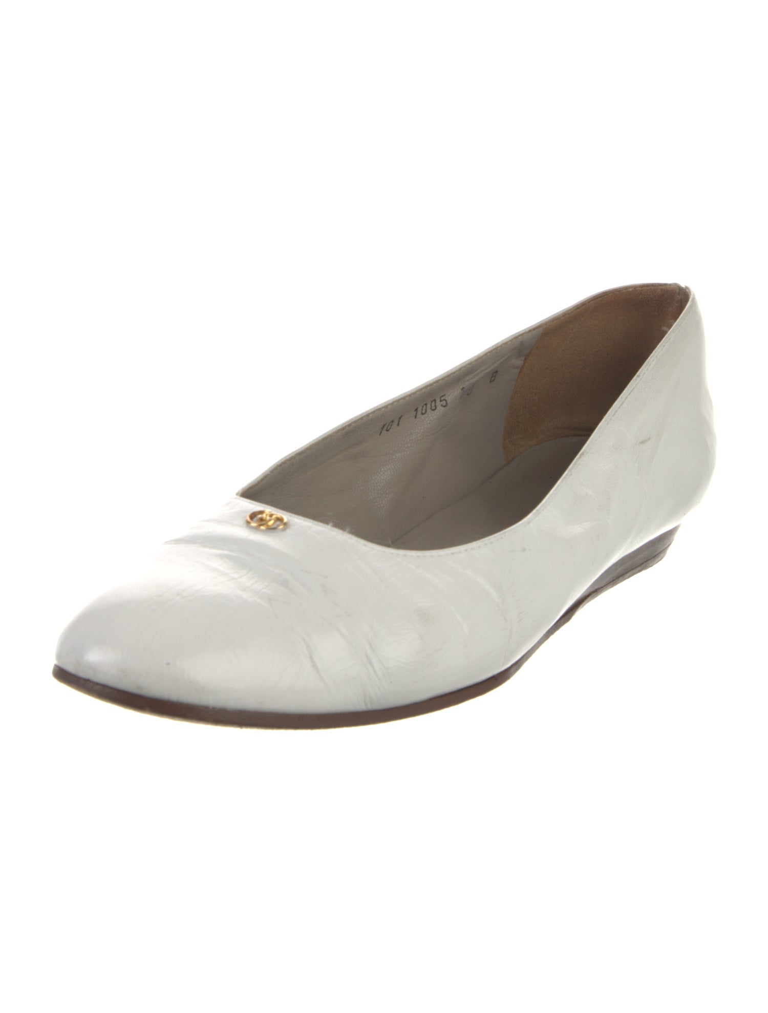 Gucci Leather Ballet Flats