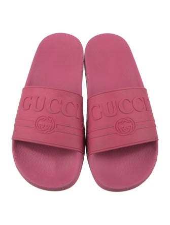 Gucci Rubber Printed Slides