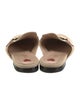 Gucci Web Accent Canvas Mules
