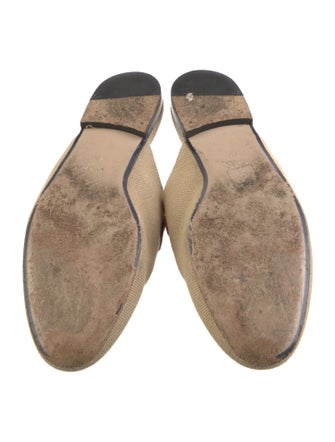 Gucci Web Accent Canvas Mules