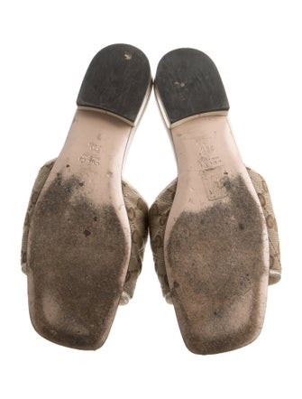 Gucci GG Canvas Canvas Slides