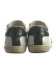 Gucci Web Accent Leather Sneakers
