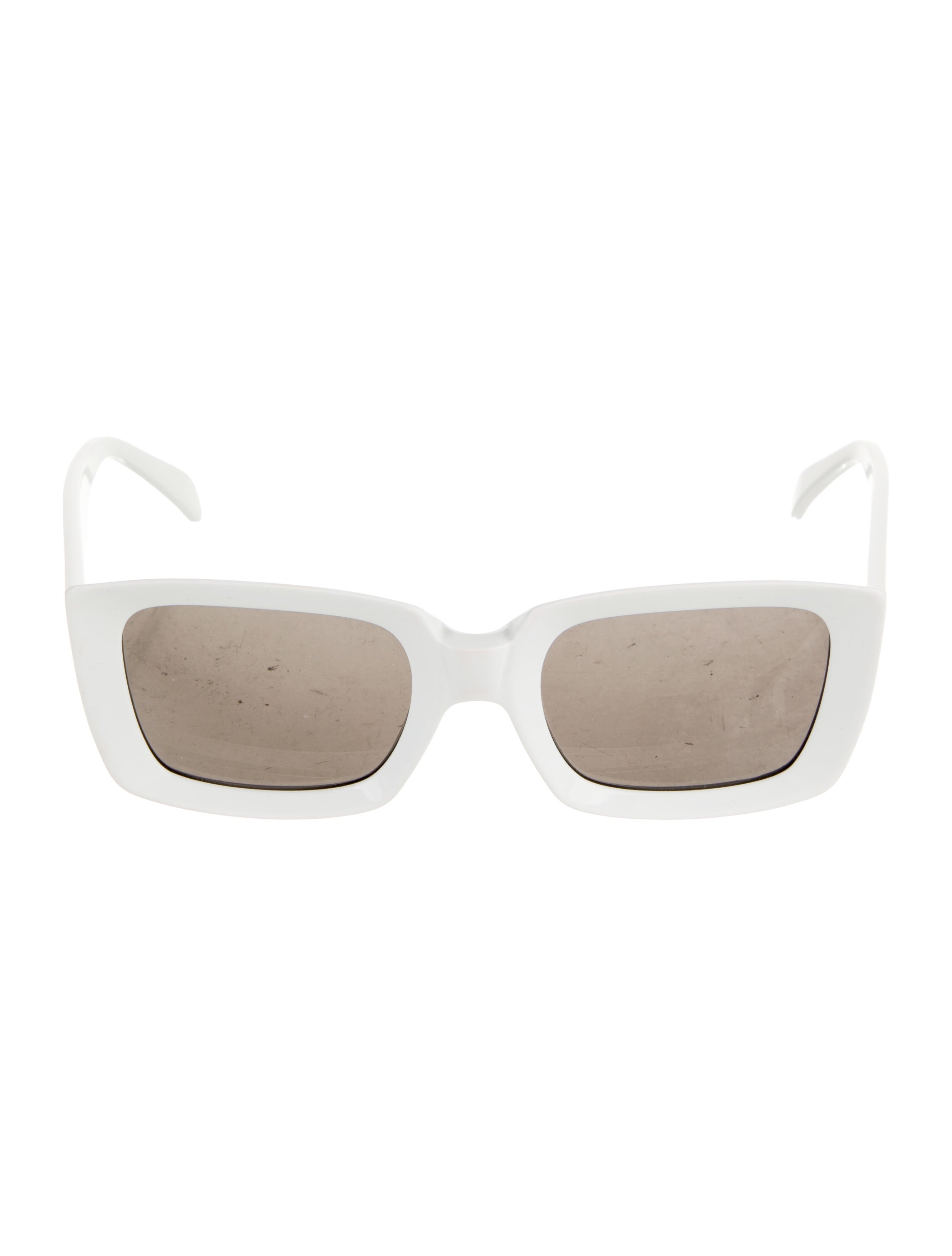 Celine Square Mirrored Sunglasses