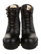 Gucci GG Supreme Combat Boots