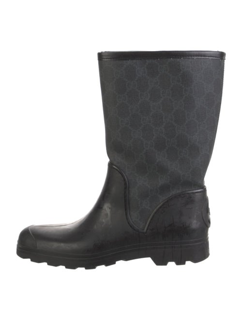 Gucci GG Canvas Rain Boots