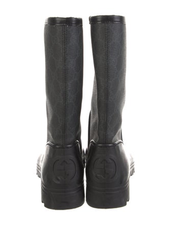 Gucci GG Canvas Rain Boots
