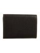 Gucci Double G Logo Leather Card Holder