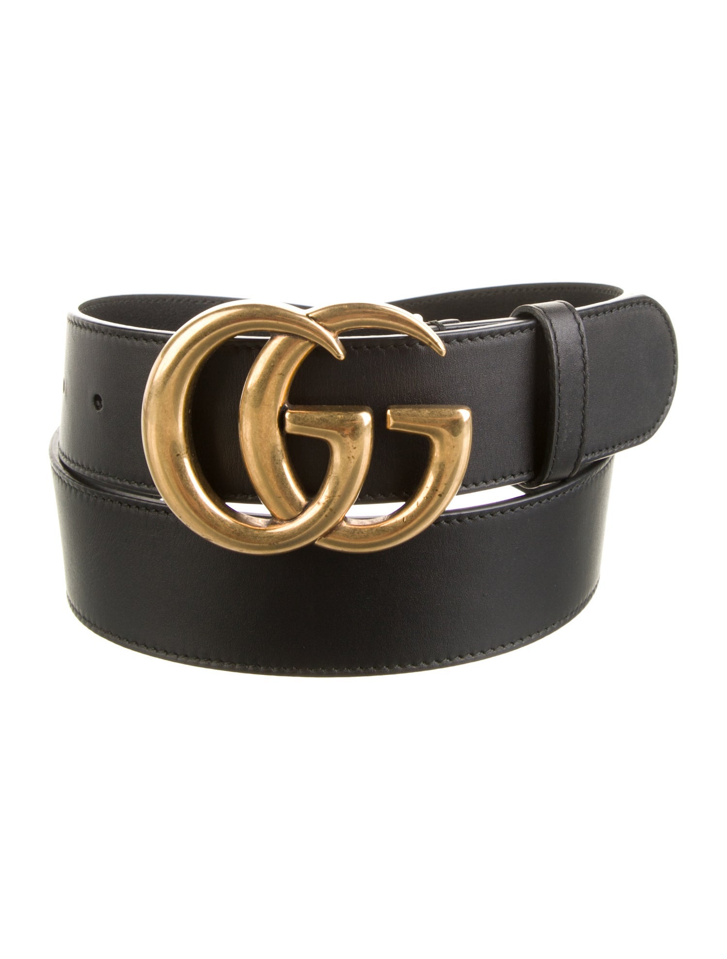 Gucci 2015 Re Edition Marmont Double G Logo Belt