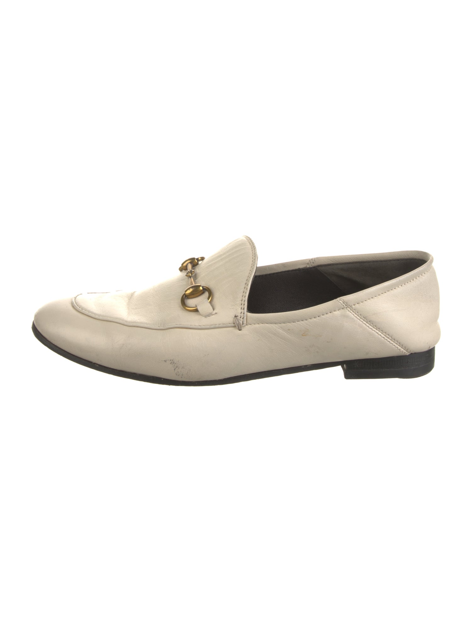 Gucci Horsebit Accent Leather Loafers