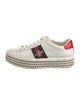 Gucci Sylvie Web Accent Leather Sneakers