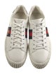 Gucci Sylvie Web Accent Leather Sneakers