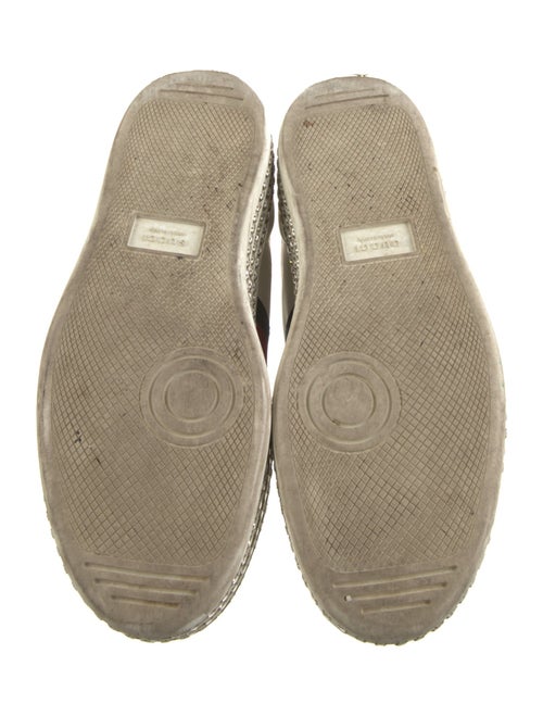 Gucci Sylvie Web Accent Leather Sneakers