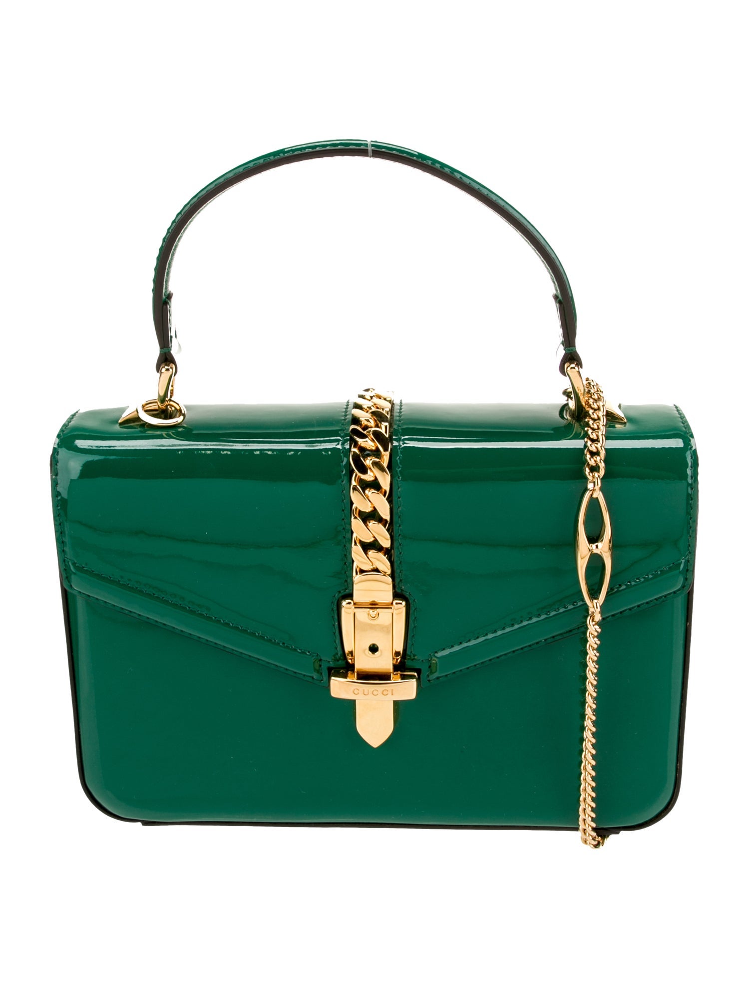 Gucci Patent Leather Sylvie 1969