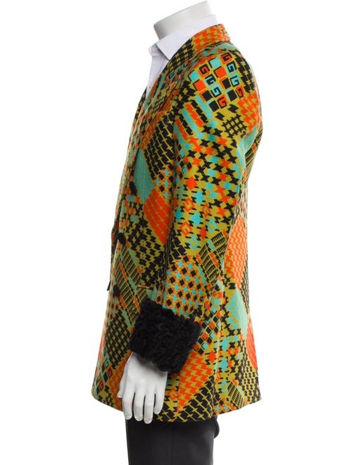 Gucci 2016 Houndstooth Print Blazer
