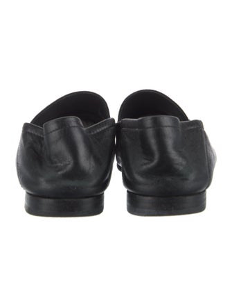 Gucci Horsebit Accent Leather Loafers