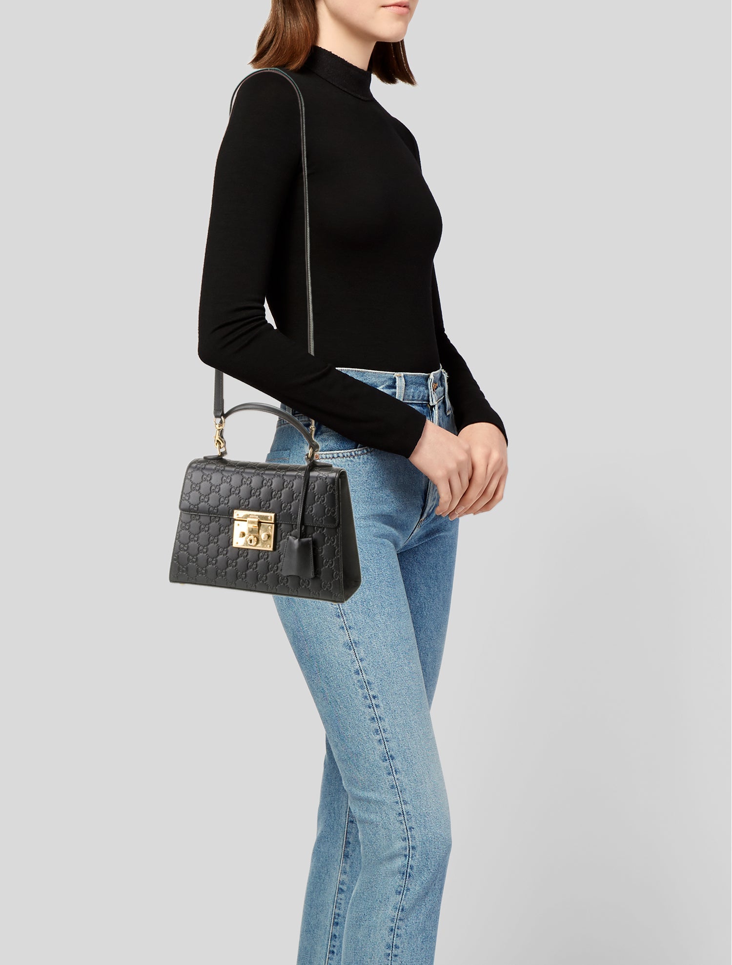 Gucci GG Signature Padlock Small