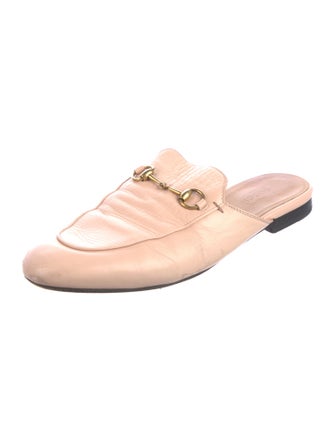 Gucci 1955 Horsebit Accent Leather Mules