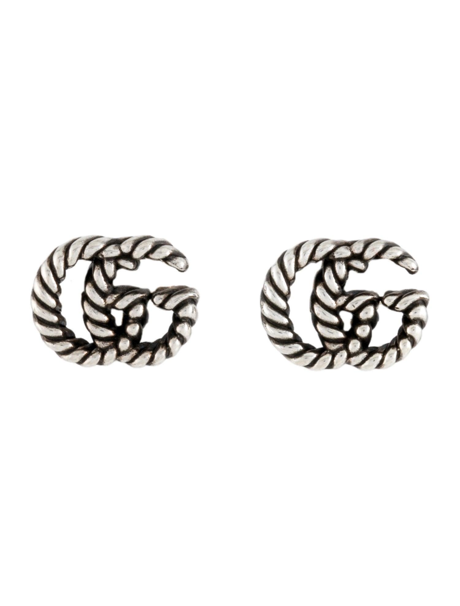 Gucci Marmot Double G Stud Earrings