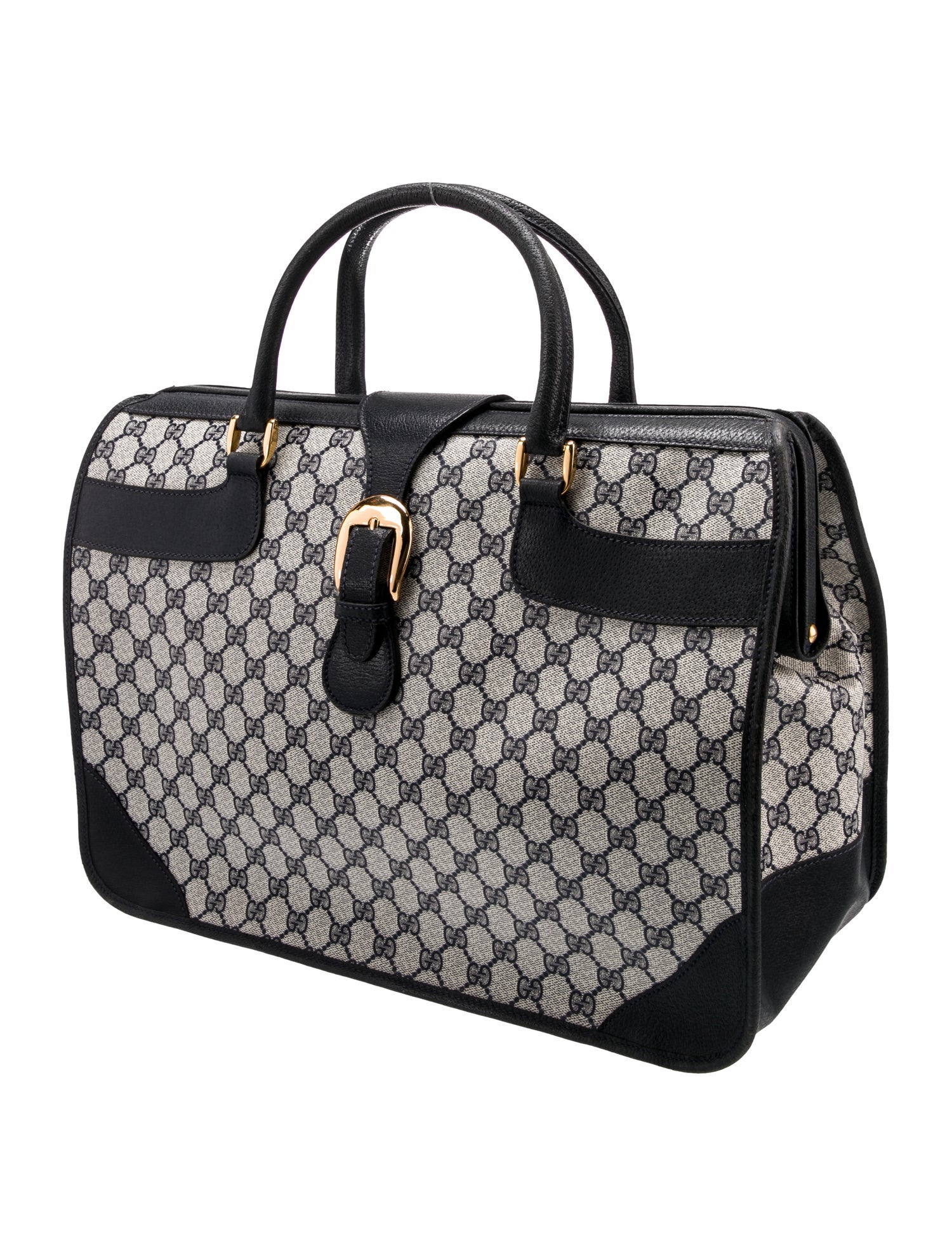 Gucci GG Supreme Briefcase Vintage