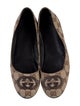 Gucci GG Canvas Canvas Ballet Flats