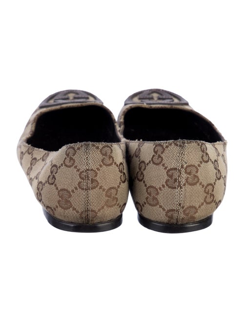 Gucci GG Canvas Canvas Ballet Flats