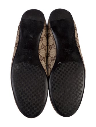 Gucci GG Canvas Canvas Ballet Flats
