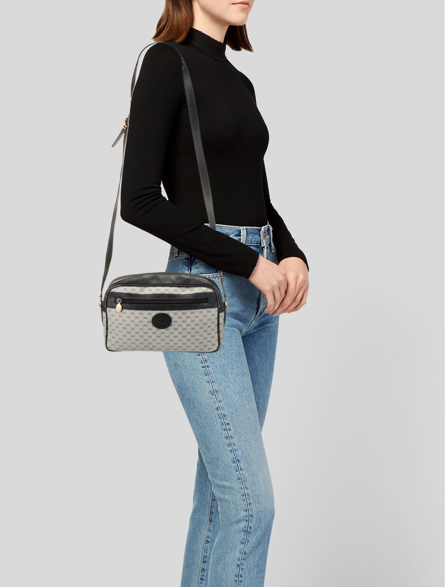 Gucci Micro GG Monogram Micro GG Crossbody Bag Small Vintage