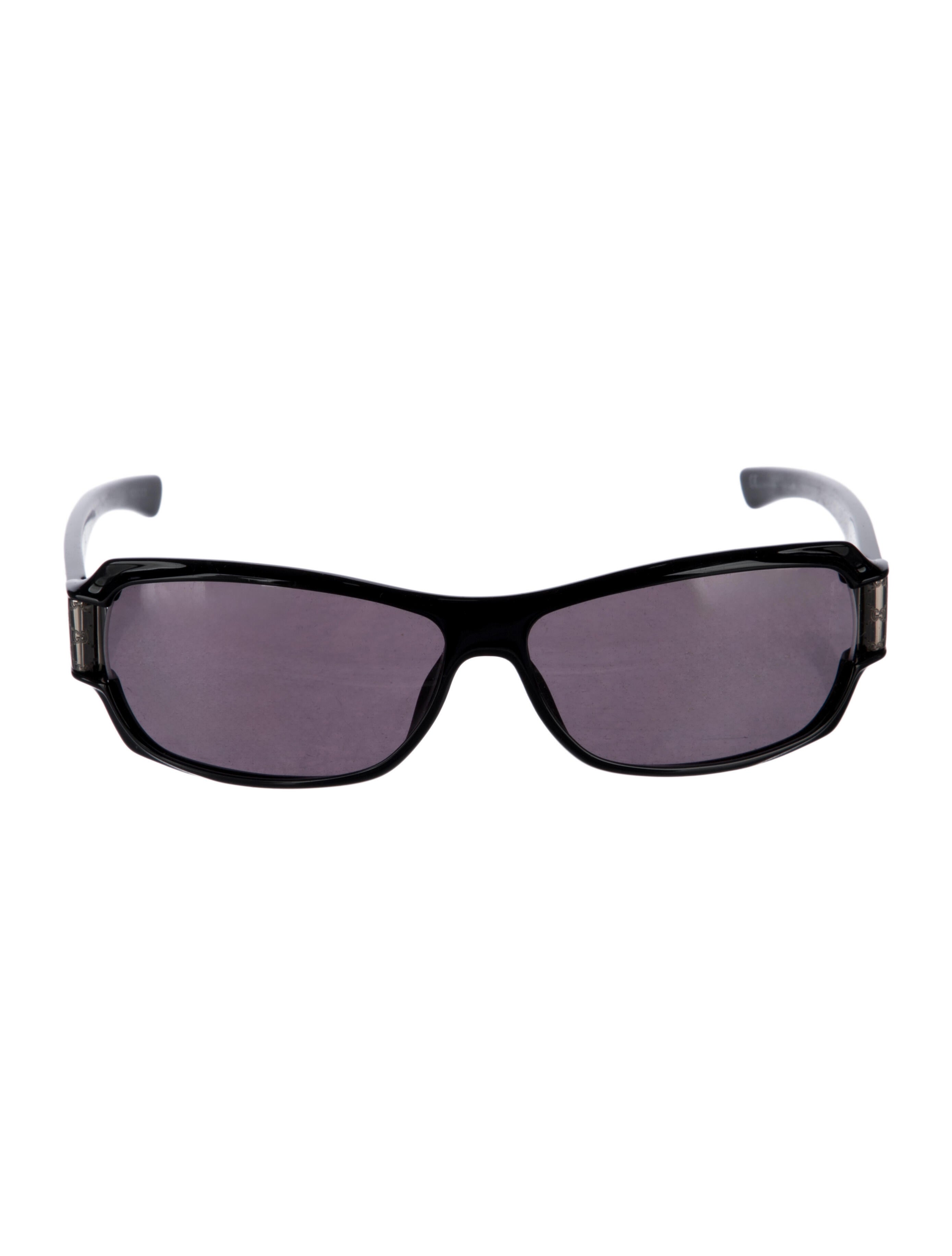 Gucci Web Accent Shield Sunglasses