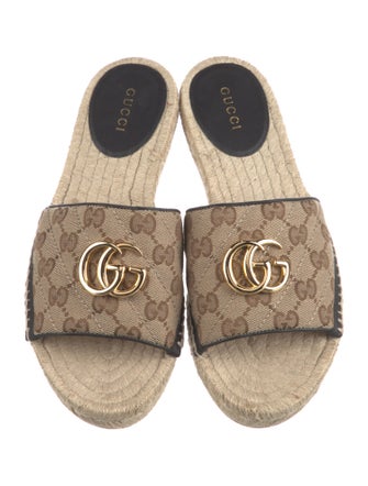 Gucci GG Supreme Canvas Espadrilles